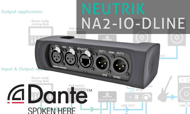 NA2-IO-DLINE – interfejs Dante od Neutrika